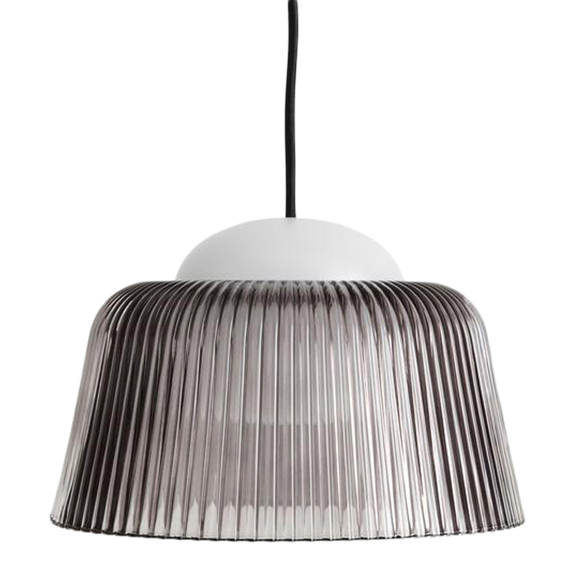 HAY Brim Hanglamp Ø 24,5 cm - Smoked Grey