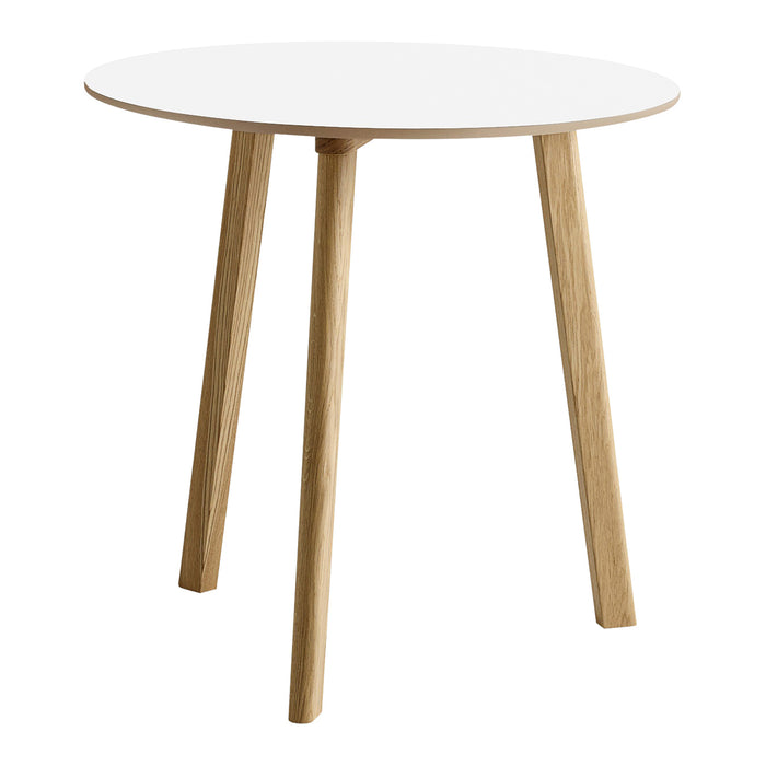 HAY CPH Deux 220 2.0 Eettafel - Pearl Wit / Eiken