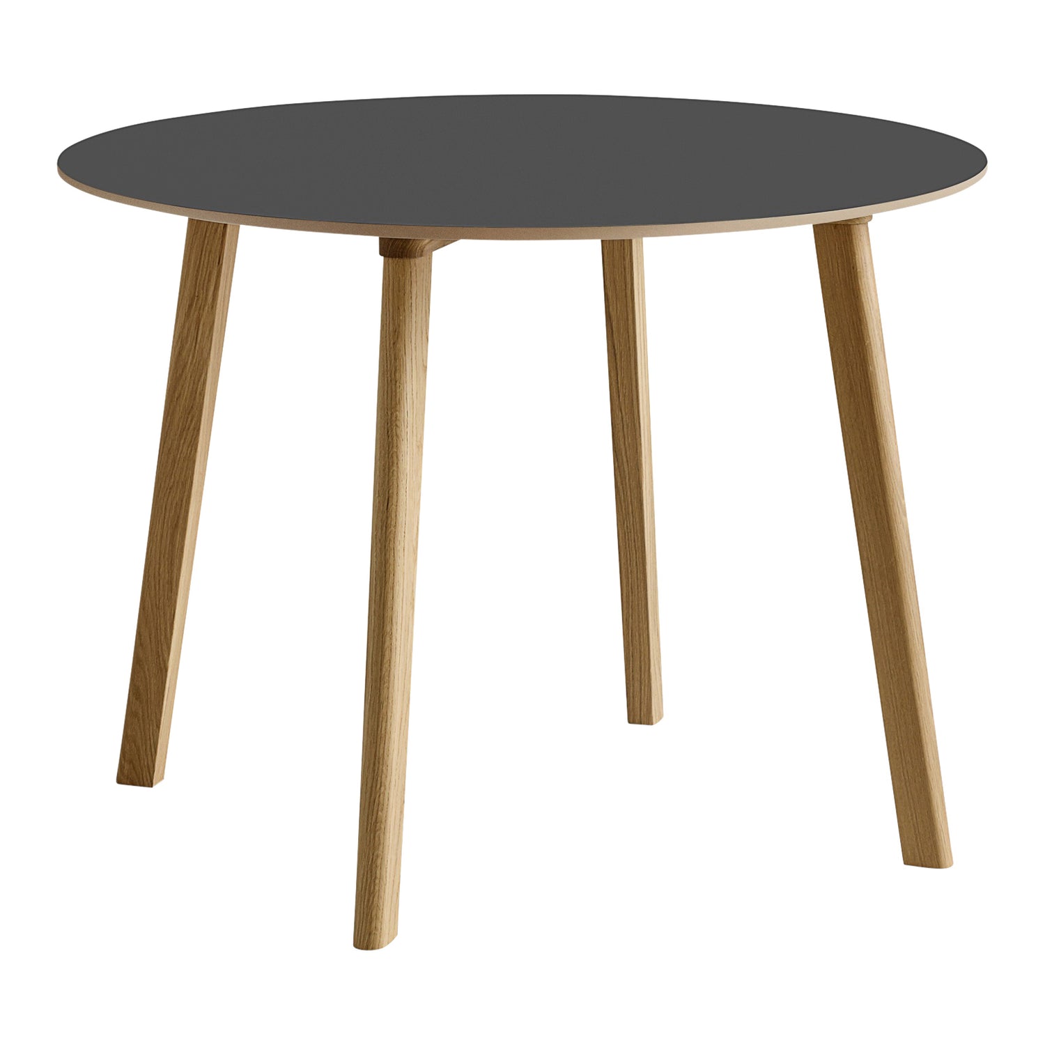 HAY CPH Deux 220 2.0 Eettafel - Stone Grijs / Eiken