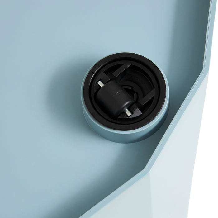 HAY Facet Bijzettafel met Opbergvak - High - Antraciet