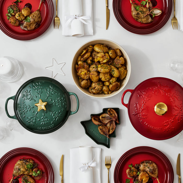 Le Creuset Signature Kerst Braadpan Ø 24 cm - Artichaut