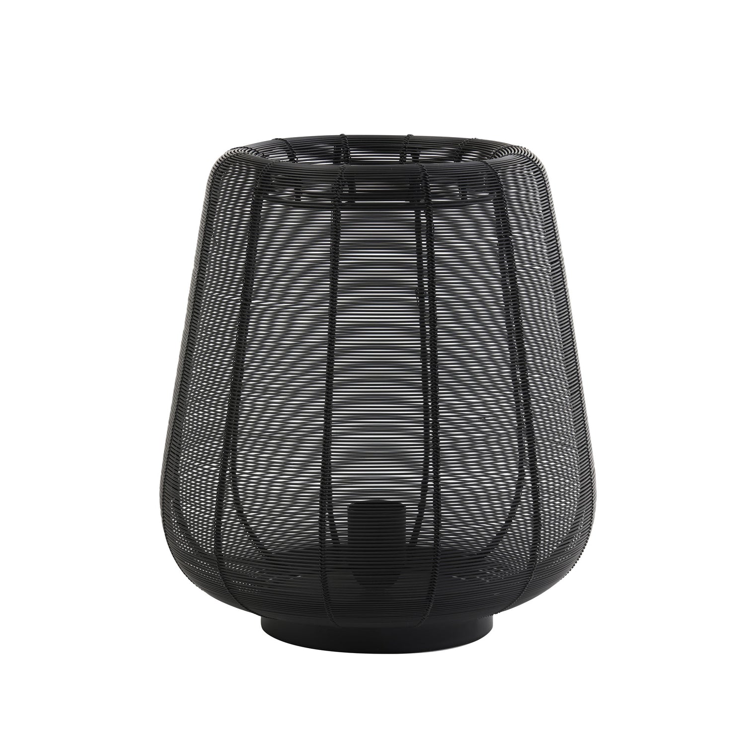 Light & Living Tafellamp Adeta - Zwart - Ø29cm