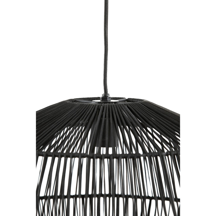Light & Living Hanglamp Deya - Zwart - Ø40cm