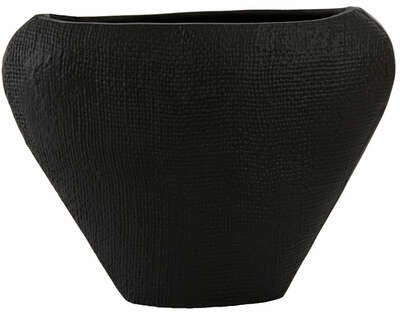 Light & Living Light&living Vaas deco 38x12x28 cm MAYORO mat zwart