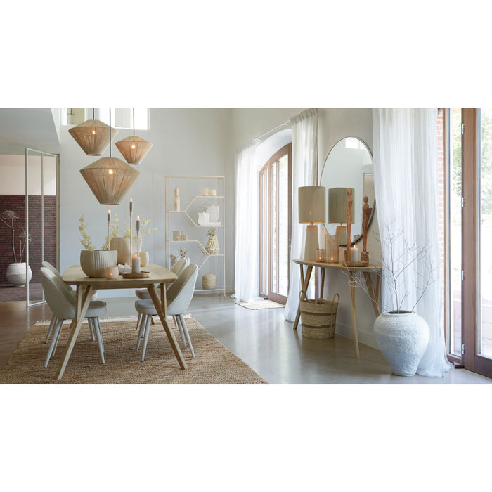 Light&living Pot deco Ø45x50 cm TIMERGA wit