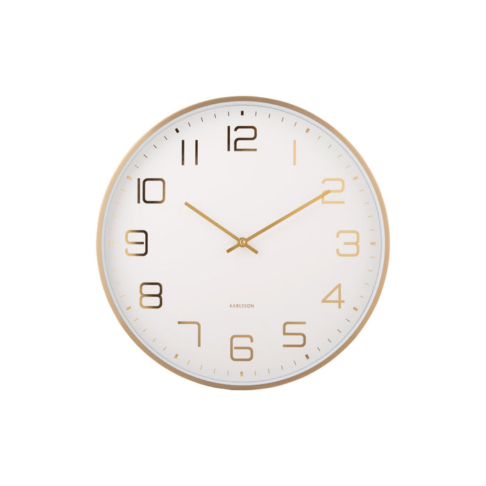 Karlsson - Wall Clock Elegance Glow