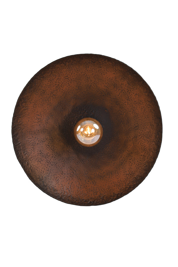 Light & Living Light&living Wandlamp Ø50x12 cm NEVA mat zwart