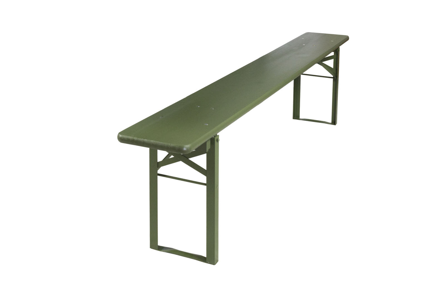 Inklapbare bierbank Berlijn olijfgroen 200 cm