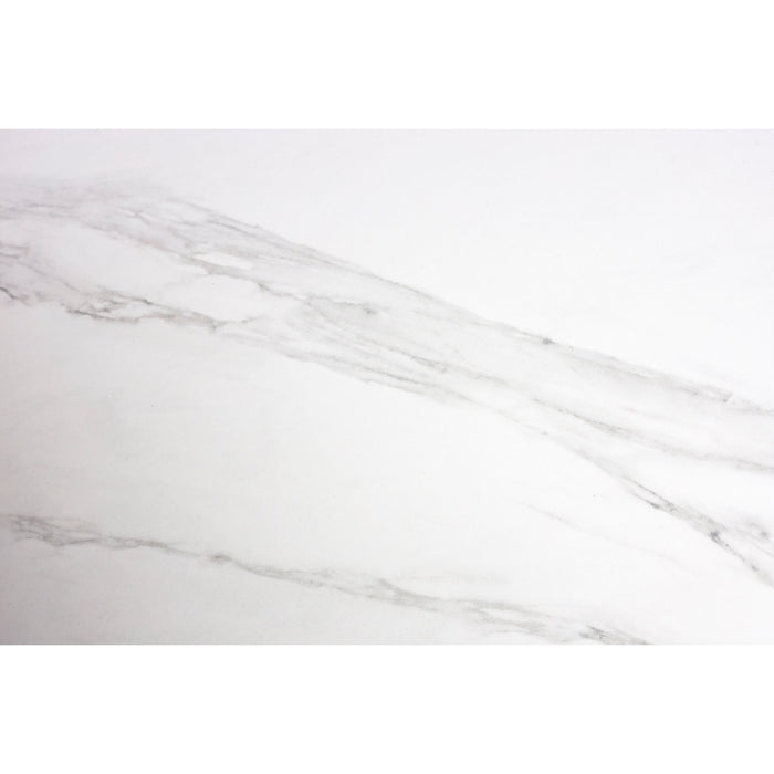 Housecraft Living Almira Eettafel Ovaal 200 cm Hout Wit| Bruin