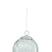 J-Line kerstbal Crackle - glas - mint - medium - 4 stuks
