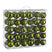 House of Seasons Kerstballen Set - 60 Stuks - Donkergroen