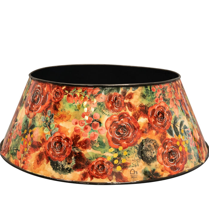 TS Collection - Kerstboomring Rose rouge - 57x16