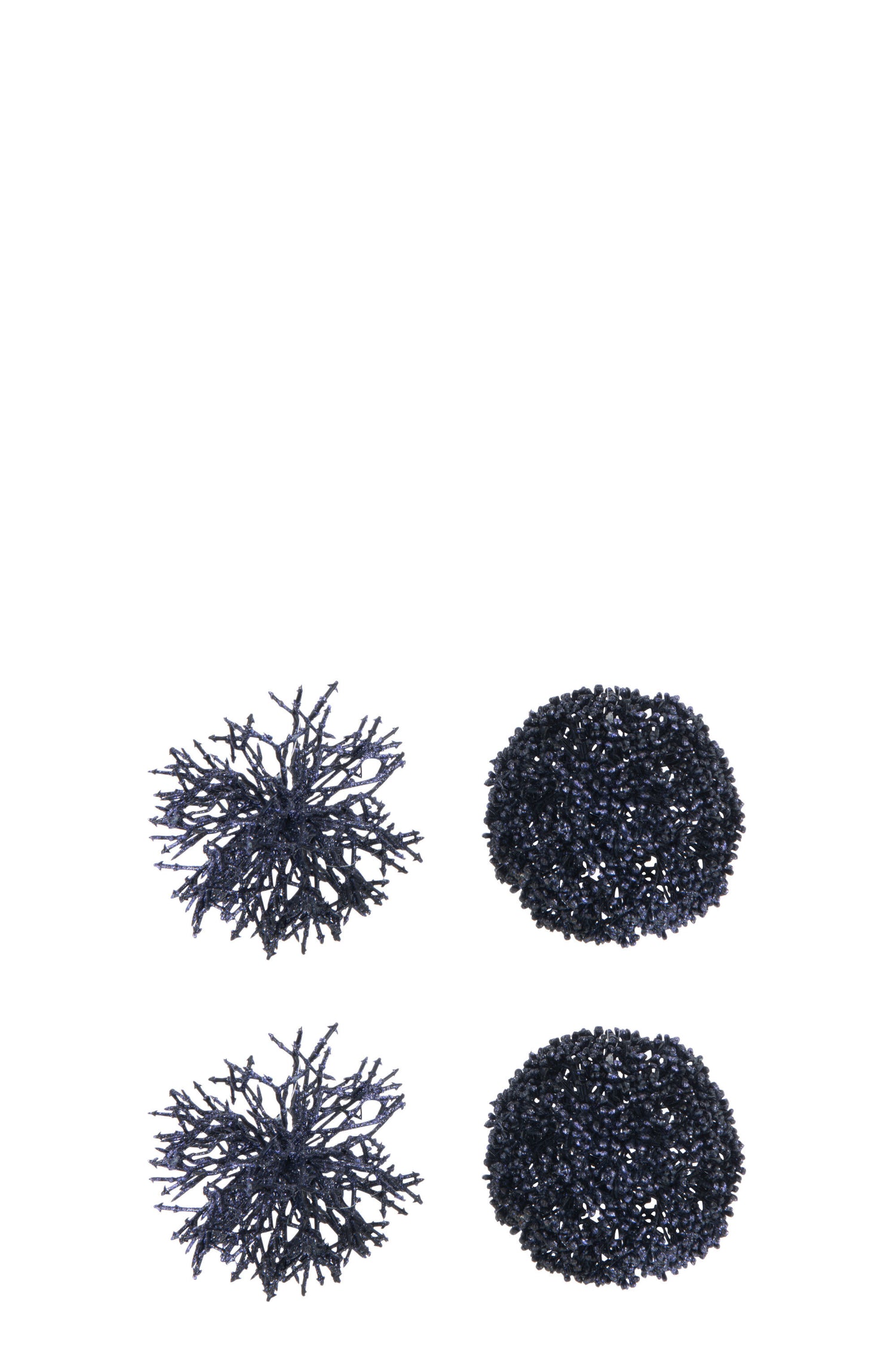 J-Line bal Hanger Rond|Koraal - kunststof - blauw - doos van 5