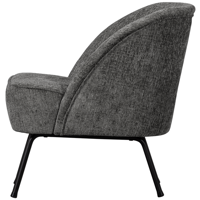 WOOOD Fauteuil Vogue - Structure Velvet - Mountain - 69x57x70