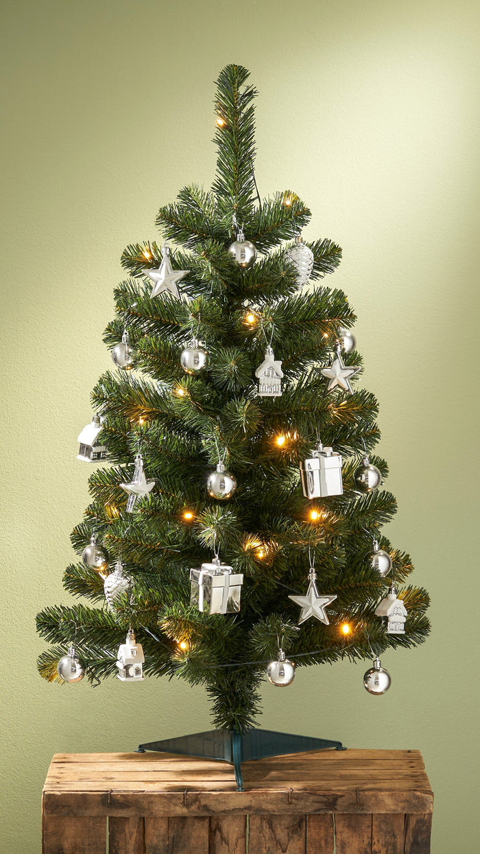 Black Box Trees Joy Kunstkerstboom met Ornamenten en Verlichting - H90
