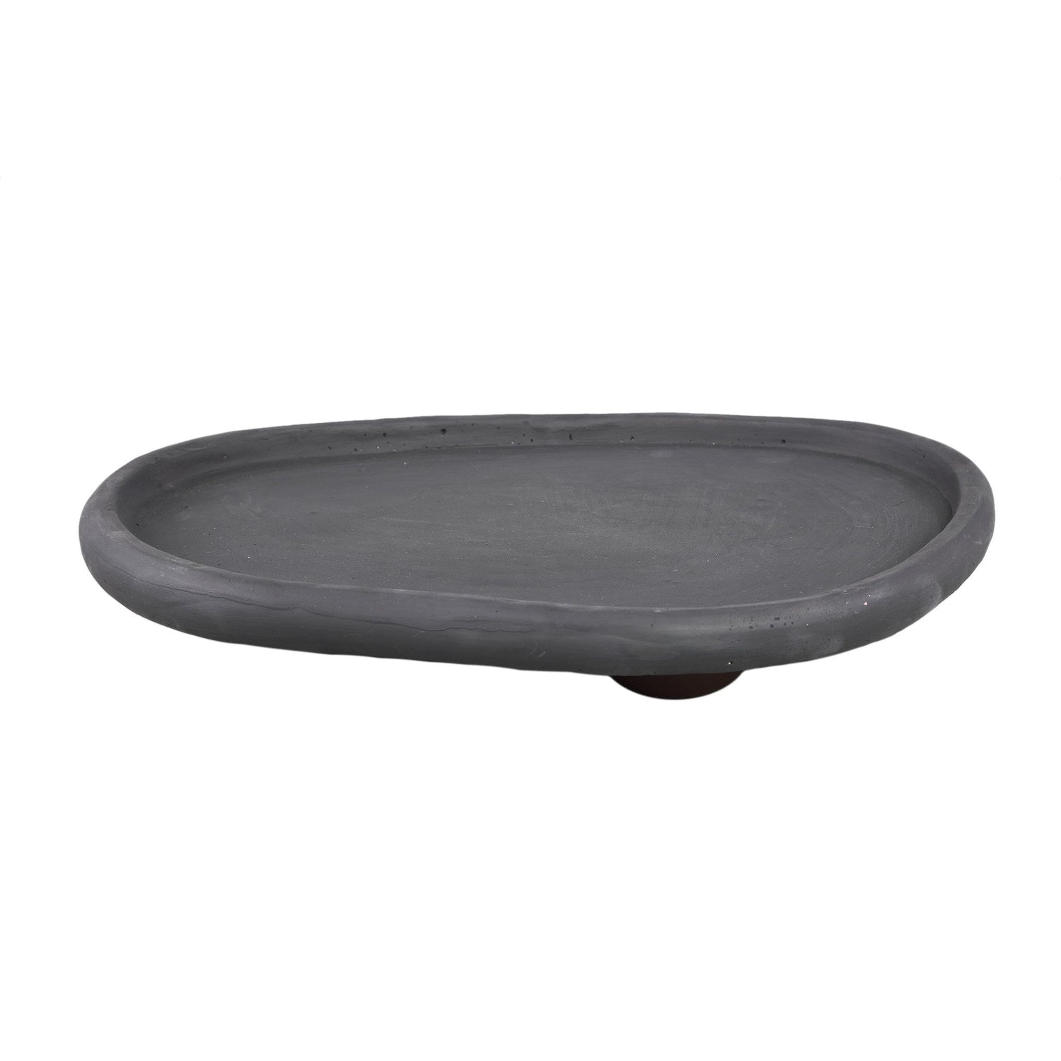 PTMD Plateau Tammy - 39x34x7 cm - Cement - Paars