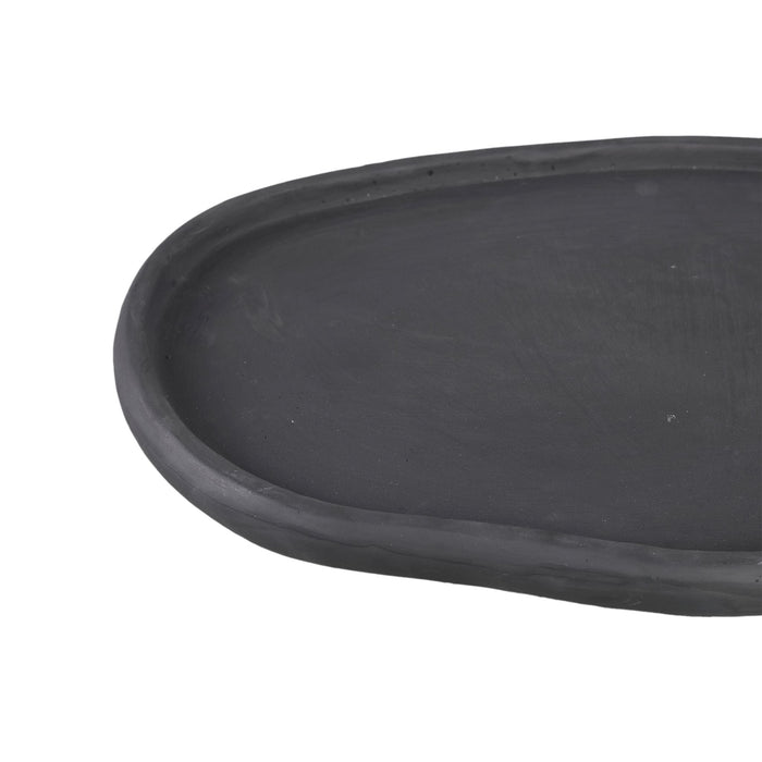 PTMD Plateau Tammy - 39x34x7 cm - Cement - Paars