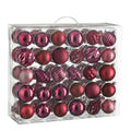 House of Seasons Kerstballen Set - 60 Stuks - Fuchsia
