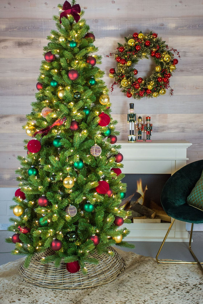 Poly Bayberry Slim Hinged kunstkerstboom - 366 cm - Groen - Ø178 cm -