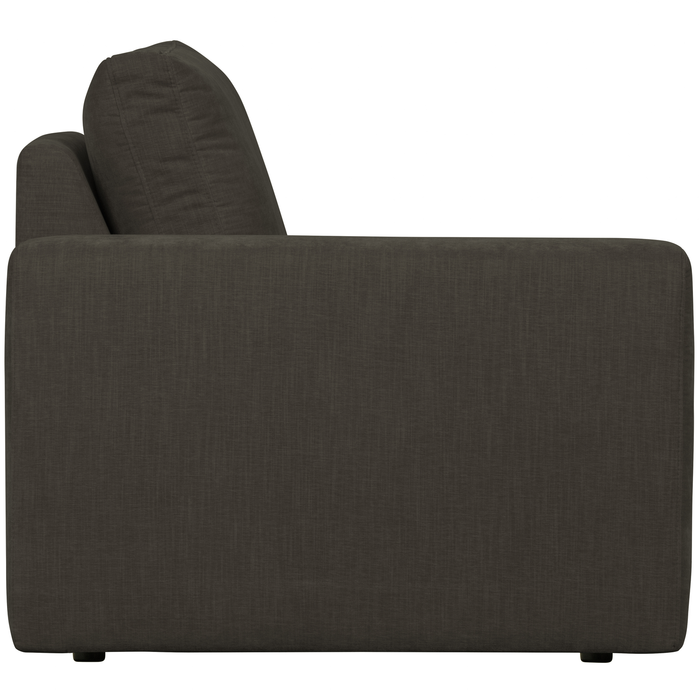 vtwonen Family 1-Zits Bank Element Arm Links - Polyester - Antraciet