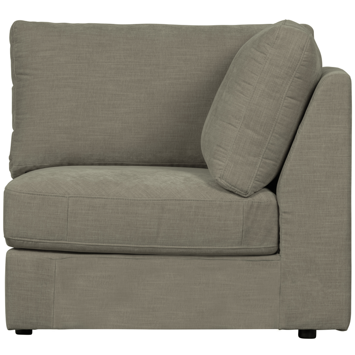 vtwonen Family Hoek Bank Element - Polyester - Grijs