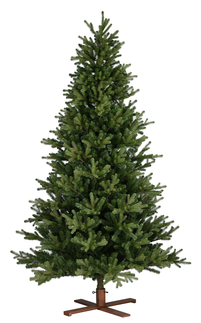 Vermont Hinged kunstkerstboom - 198 cm - Groen - Ø130 cm - 1942 tips