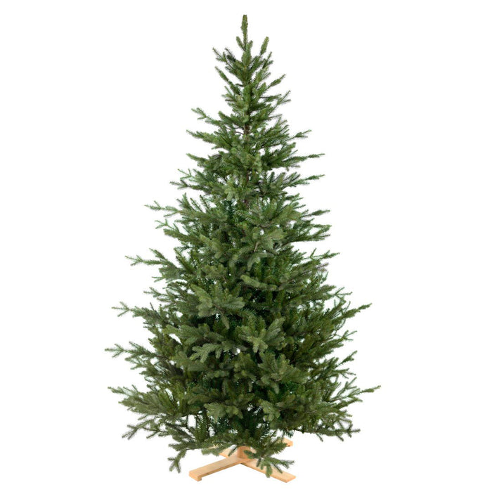National Tree Company - Kunstkerstboom Goteborg PE met houten voet...