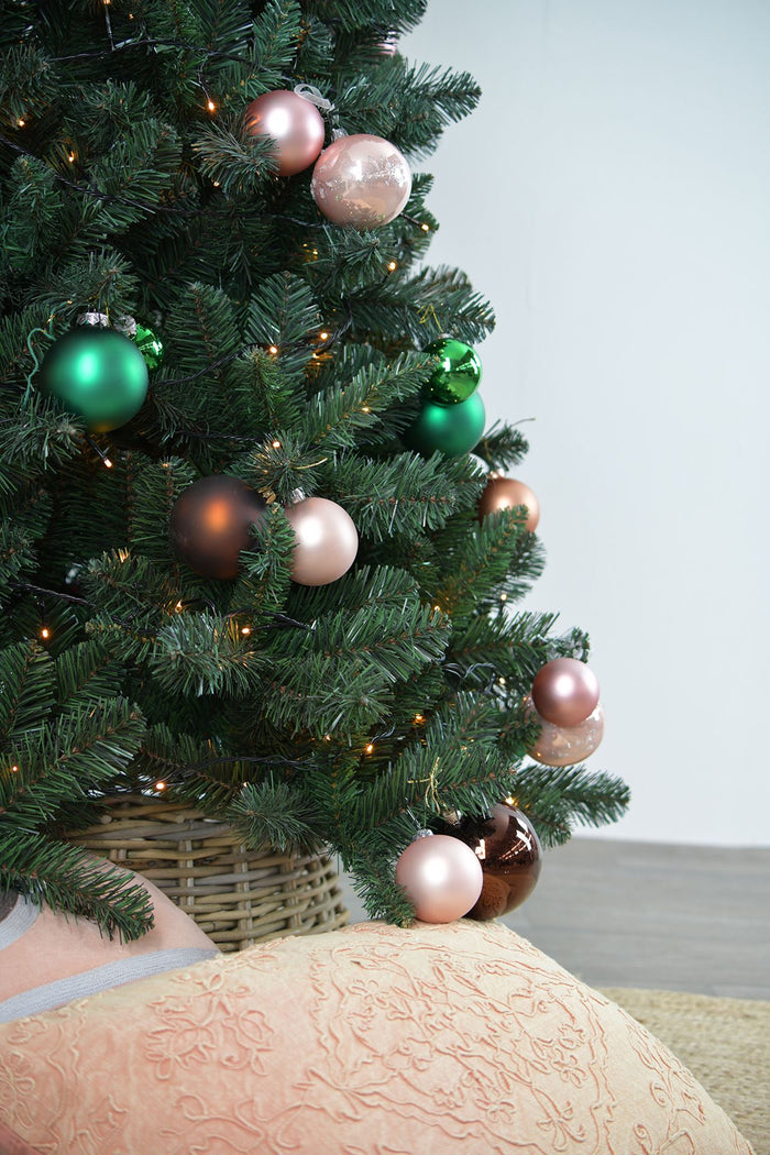 Blackhill Hinged Dark Green kunstkerstboom - 225 cm - Donkergroen -