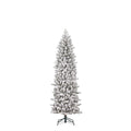 Black Box Trees Harma Kunstkerstboom - H185 x Ø63 cm - Groen Frosted