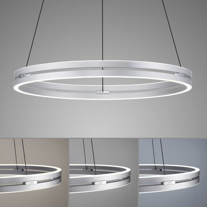 Neuhaus PURE® Neuhaus PURE-MOTO-E-LOOP Hanglamp E-Lift  Aluminium Ø