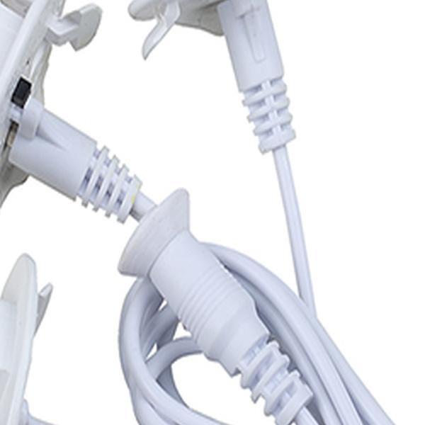 LEMAX - Three Led Light String Moonlan 12x4x20 cm Kersthuisje