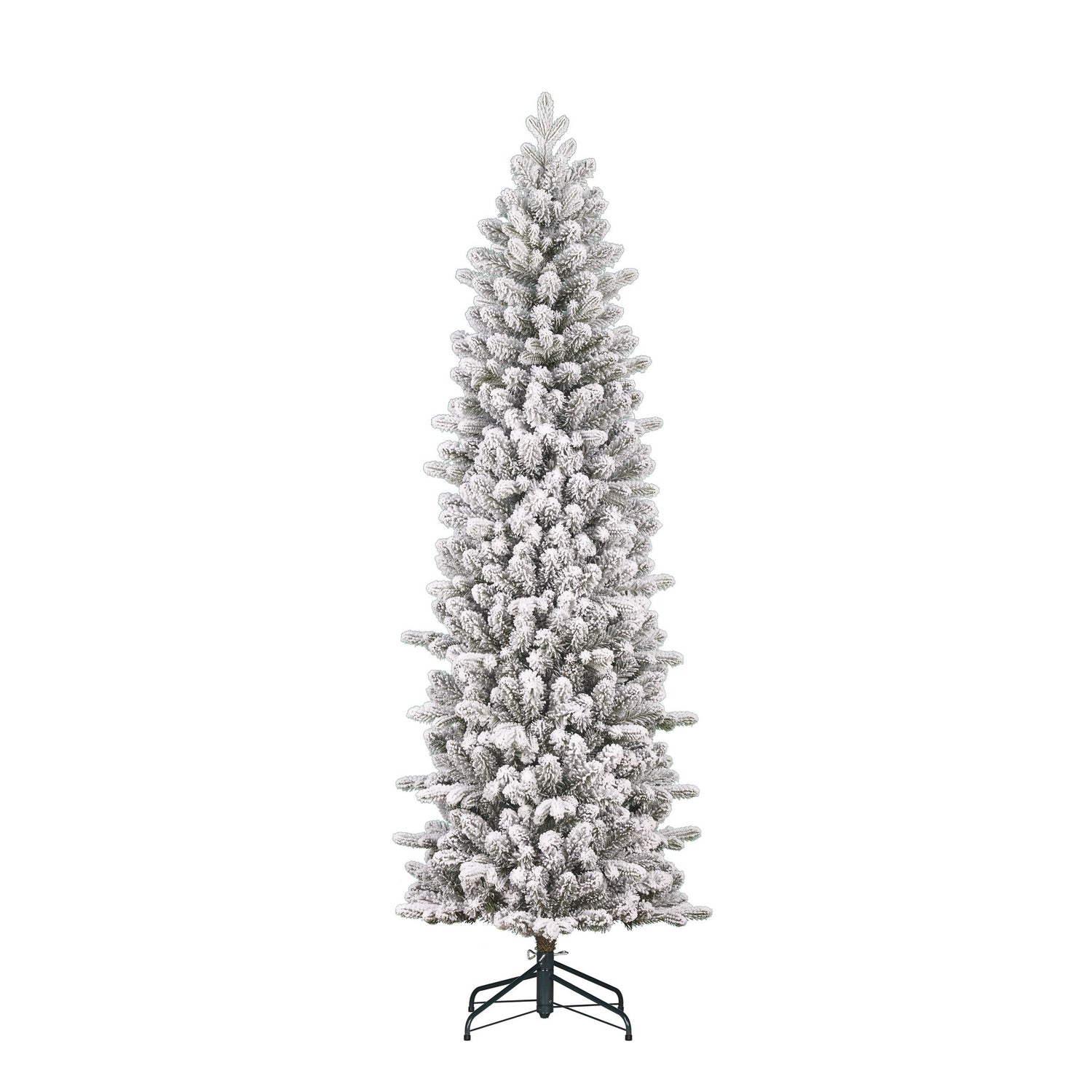 Black Box Trees Harma Kunstkerstboom - H230 x Ø69 cm - Groen Frosted
