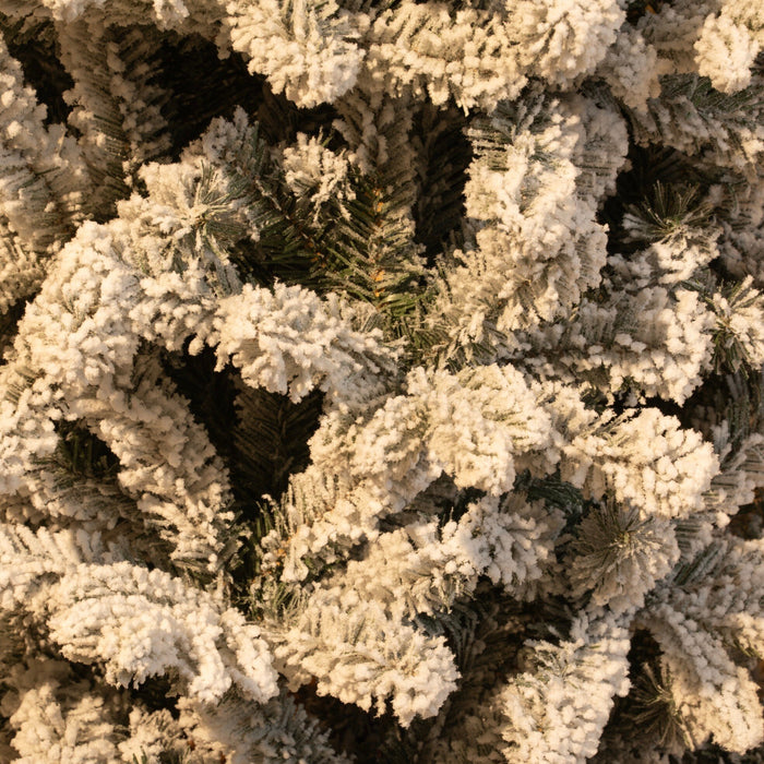 Black Box Trees Harma Kunstkerstboom - H230 x Ø69 cm - Groen Frosted