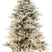 J-Line kerstboom + sneeuw 3000led lichtjes - kunststof - wit