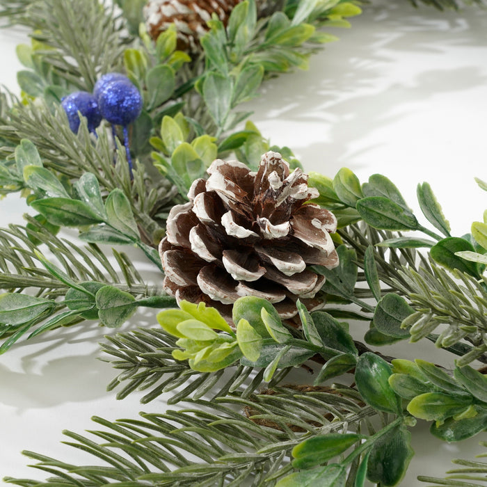 House of Seasons Kerstkrans - Ø42 cm - Groen