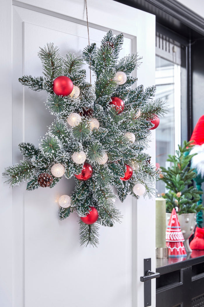 Black Box Trees Kaprun Kerstkrans Ster met Verlichting - Ø90 cm
