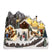 LuVille Kerstdorp Miniatuur Wintertafereel - L33 x B22 x H24 cm