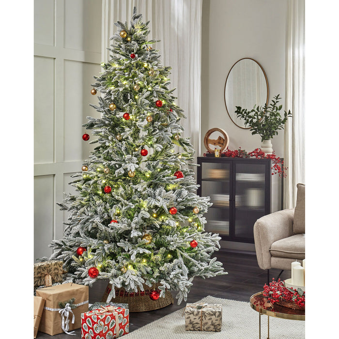 Beliani - IGALIKU - LED kerstverlichting - Zwart - 1350 cm - PVC