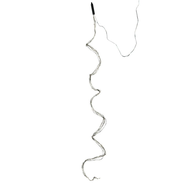 J-Line kerstverlichting Slinger 200Led 2M - kunststof - warm wit - LED