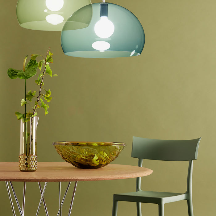 Kartell FL/Y Hanglamp -  Olive Green