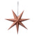 Clayre & Eef Hangende ster 30x8x30 cm Bruin Papier