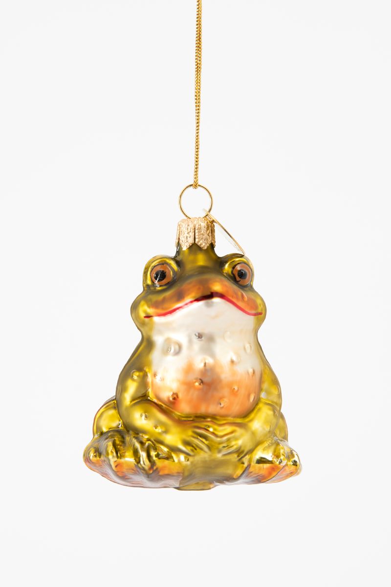 Sissy-Boy Kerst ornament kikker