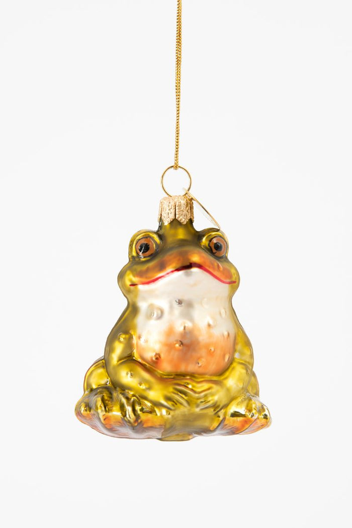 Sissy-Boy Kerst ornament kikker