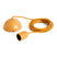 HAY Common Snoerpendel met Stekker - Amber Yellow
