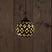 Anna's Collection - Glass Ball Baroque Black|Gold 12Cm | 10Led Warm...