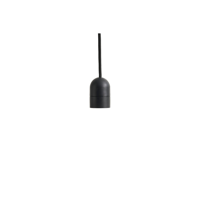 HAY Common Snoerpendel met Stekker - Soft Black