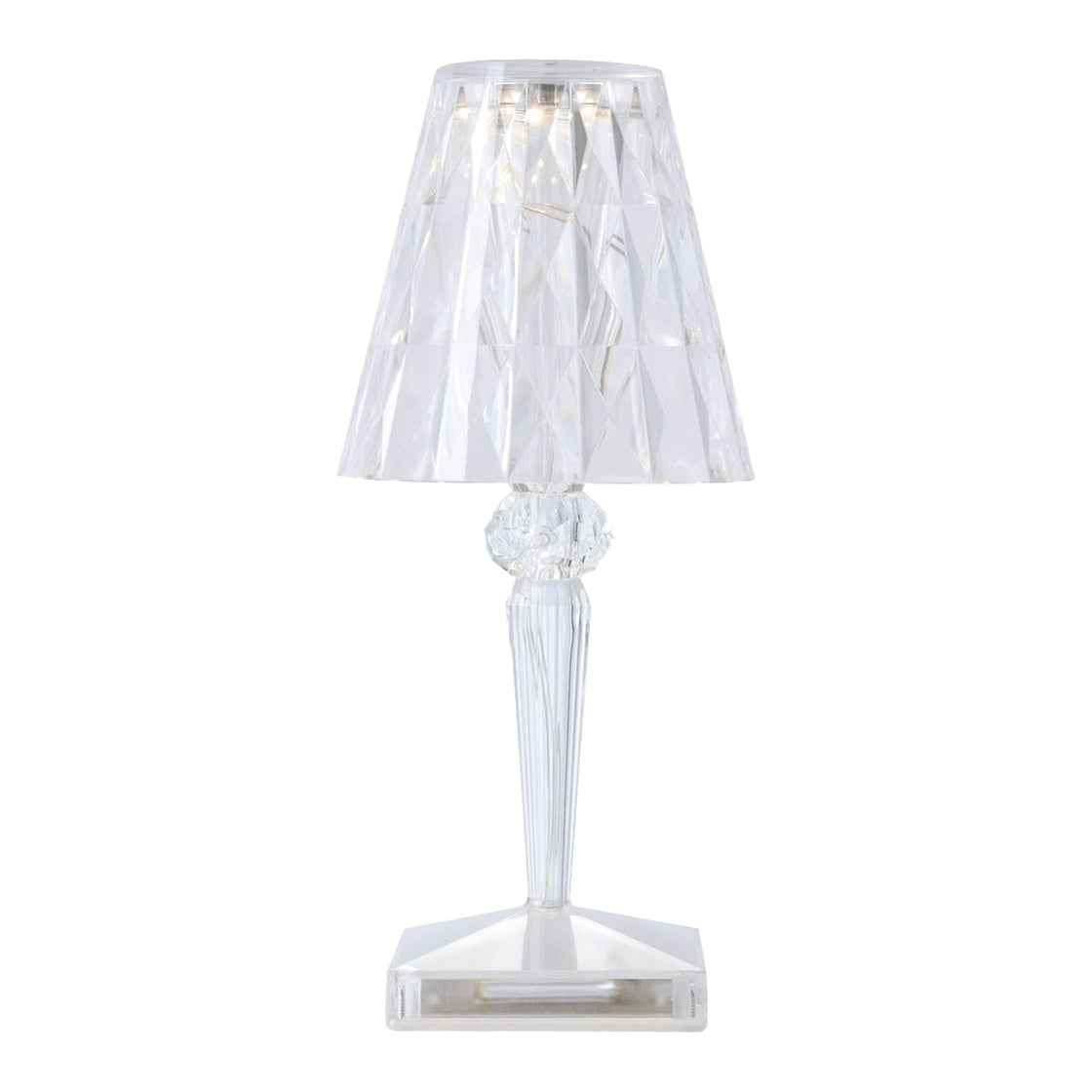 Kartell Battery Oplaadbare Tafellamp -  Crystal
