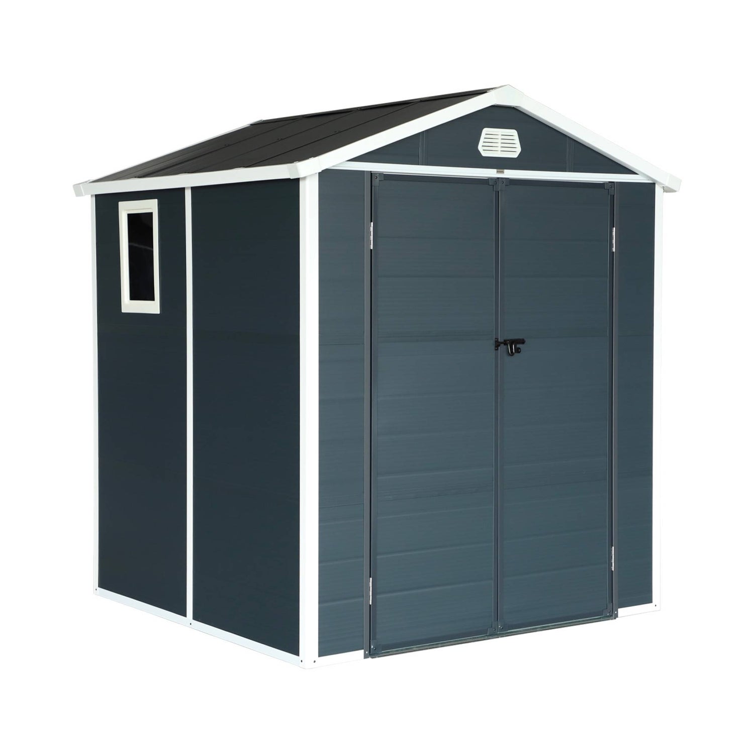 sweeek - 3,65 m² kunststof tuinhuisje