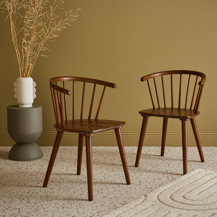 sweeek - Stoel van hout en multiplex, set van 2