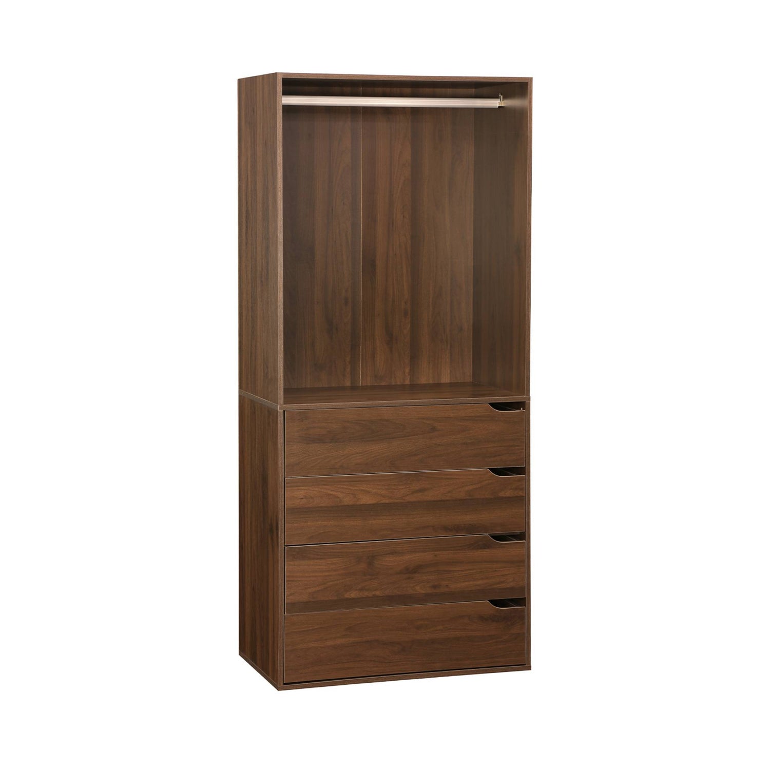 sweeek - Garderobemodule met 4 laden en 1 roede